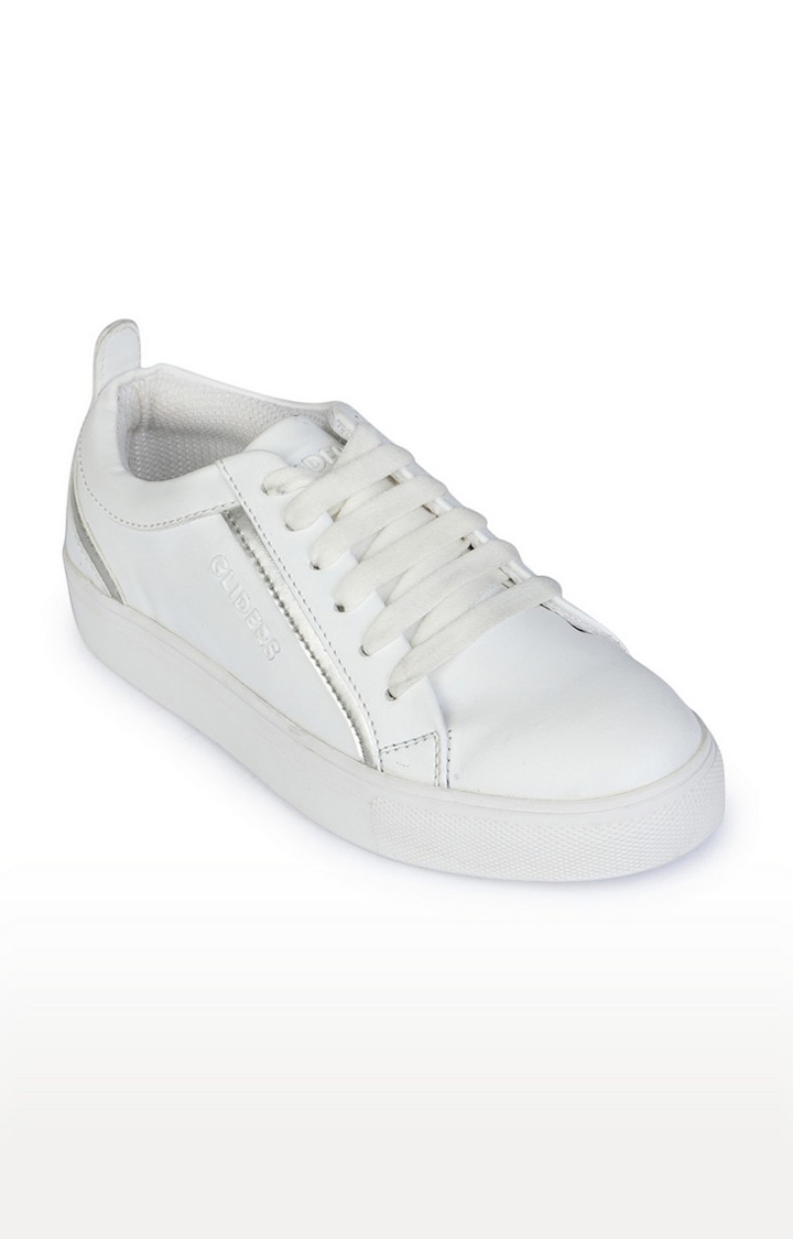 Gliders by Liberty Women White Sneakers
