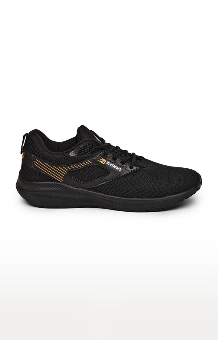 Force 10 by Liberty Men Black Running Shoes