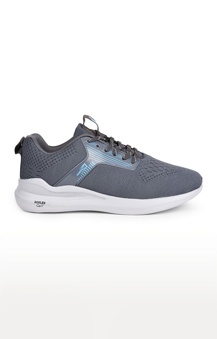 Force 10 by Liberty Men Grey Running Shoes