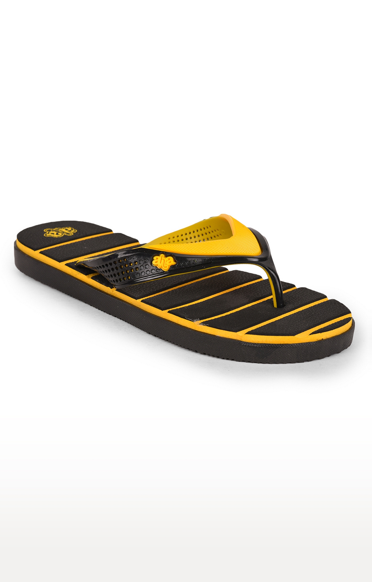 Liberty | Liberty A-Ha Yellow And Black Slippers