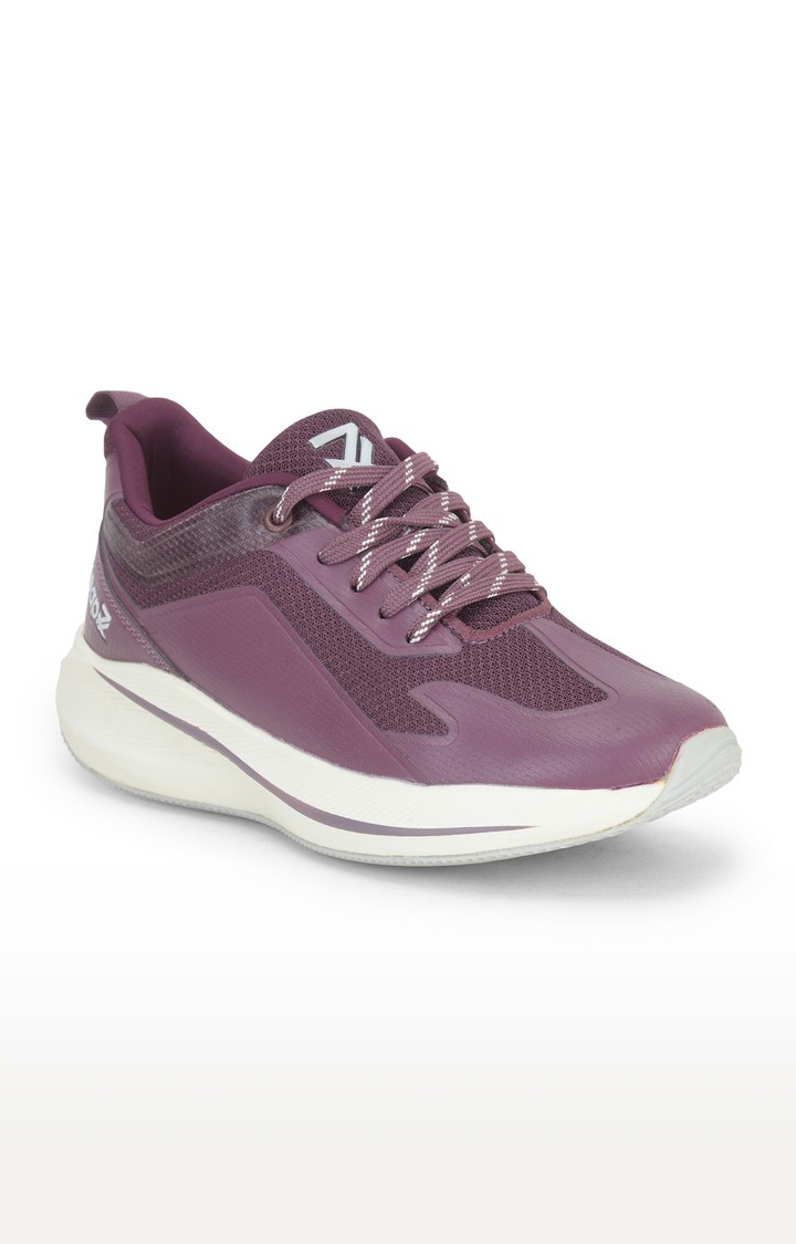 LEAP7X by Liberty Women Purple Running Shoes