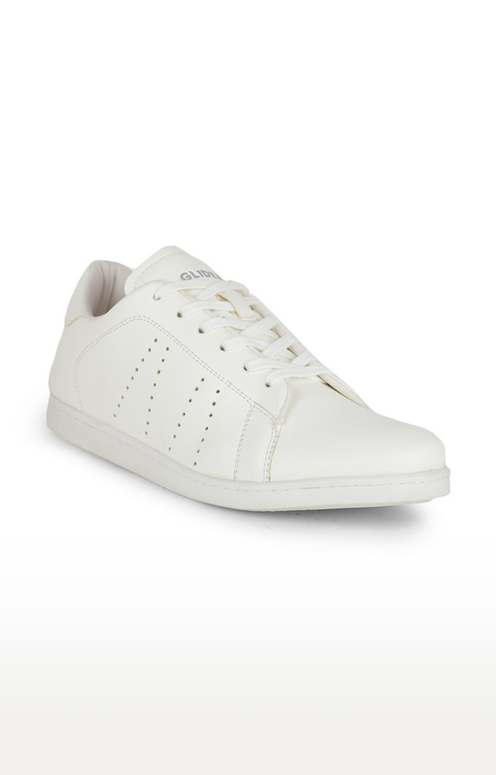Gliders by Liberty Men White Casual Lace-ups