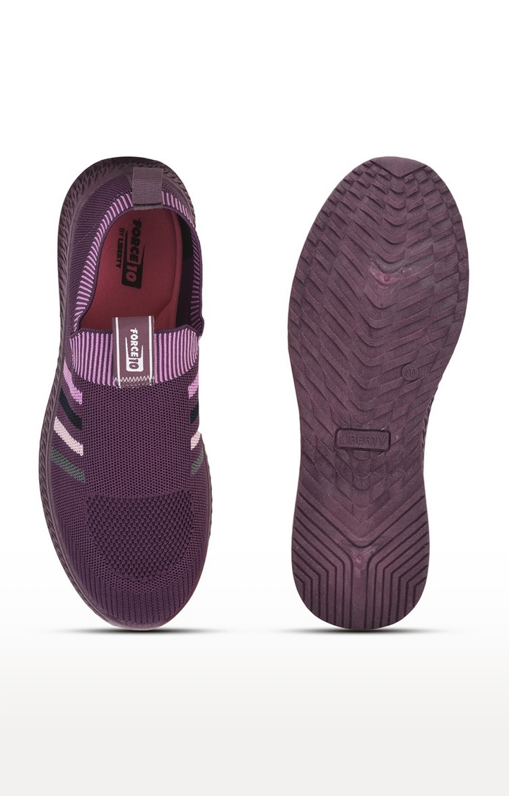 Force 10 by Liberty Women Purple Casual Slip-ons