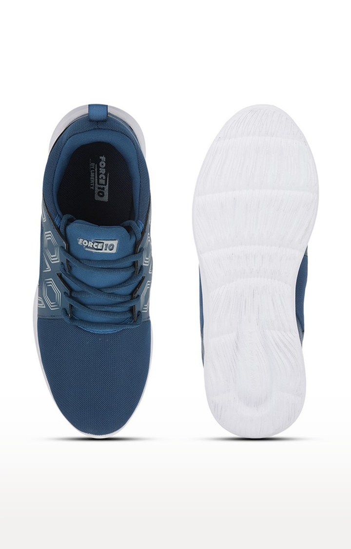 Force 10 by Liberty Men Blue Running Shoes