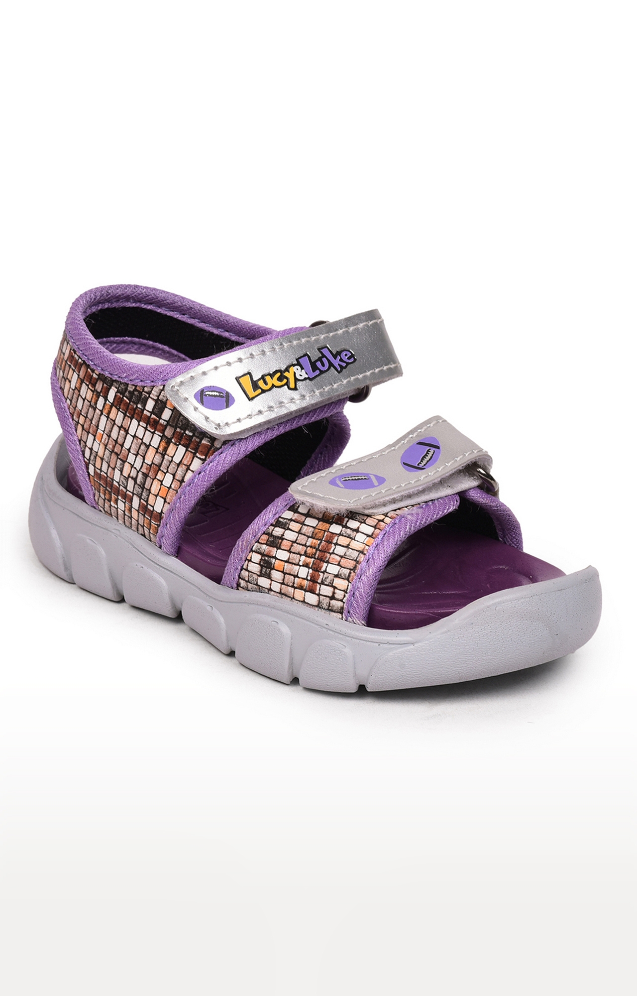 Lucy & Luke by Liberty Unisex Purple Sandals