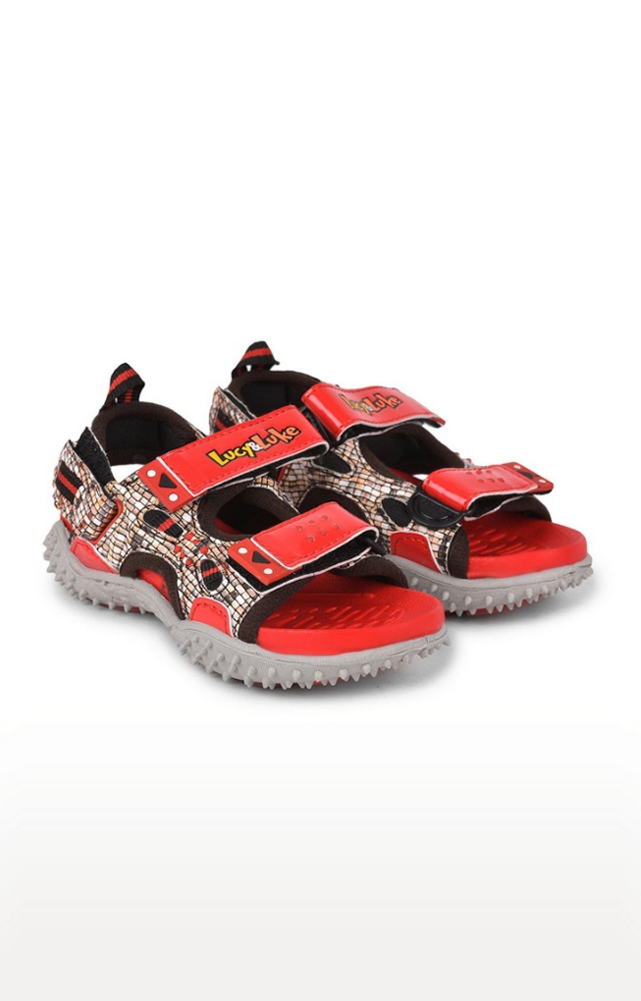 Lucy & Luke by Liberty Unisex Red Sandals