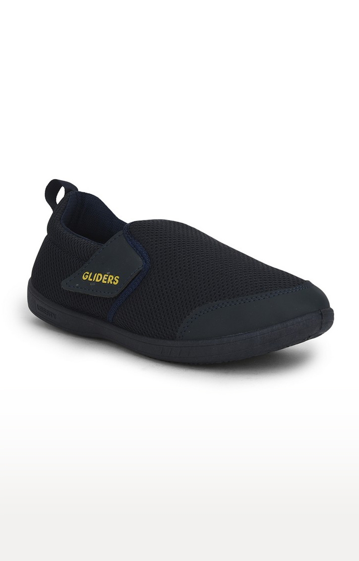 Gliders by Liberty Men Navy Blue Casual Slip-ons