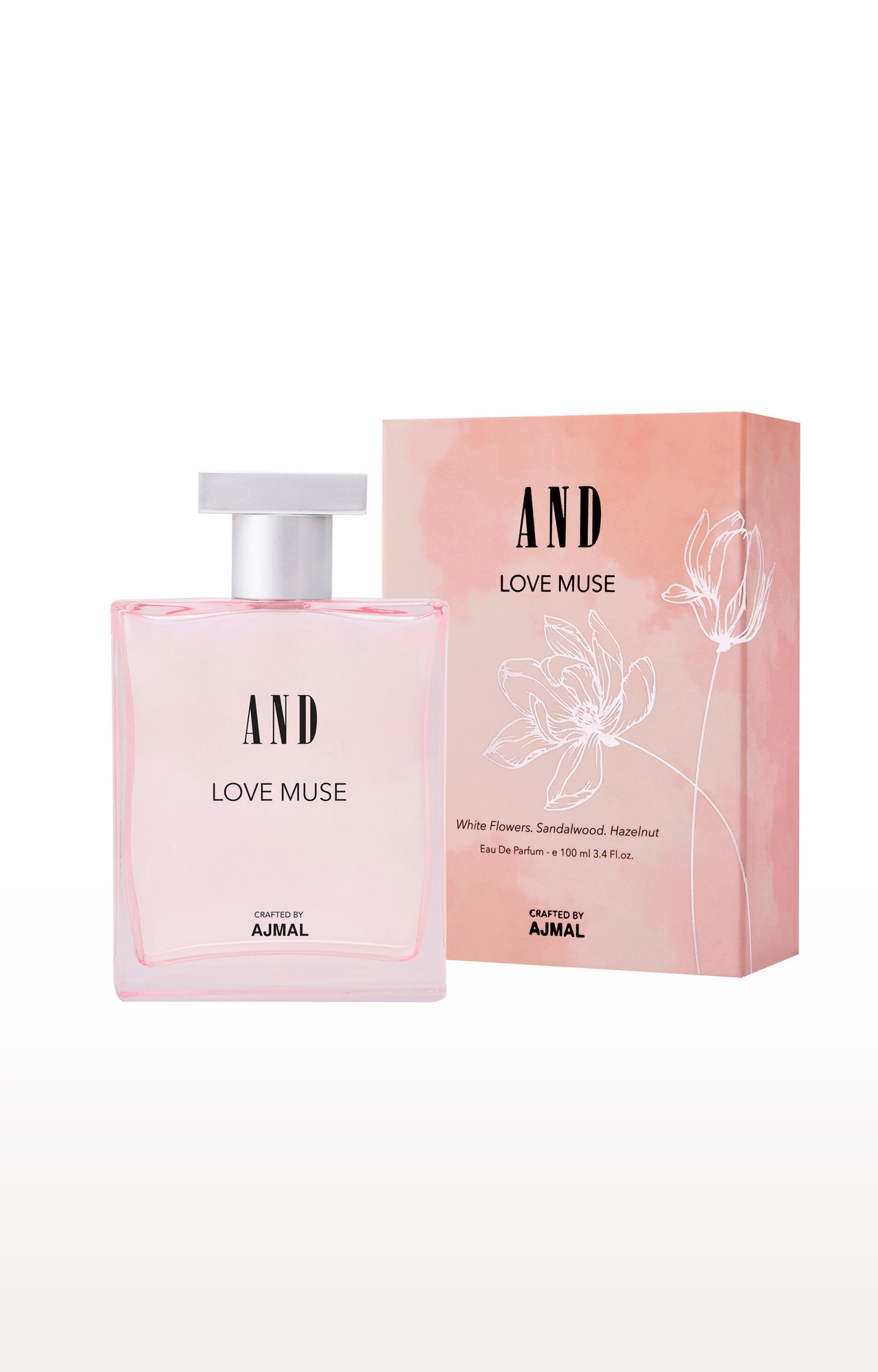 AND Crafted By Ajmal | AND Love Muse Eau De Parfum 100ML for Women Crafted by Ajmal