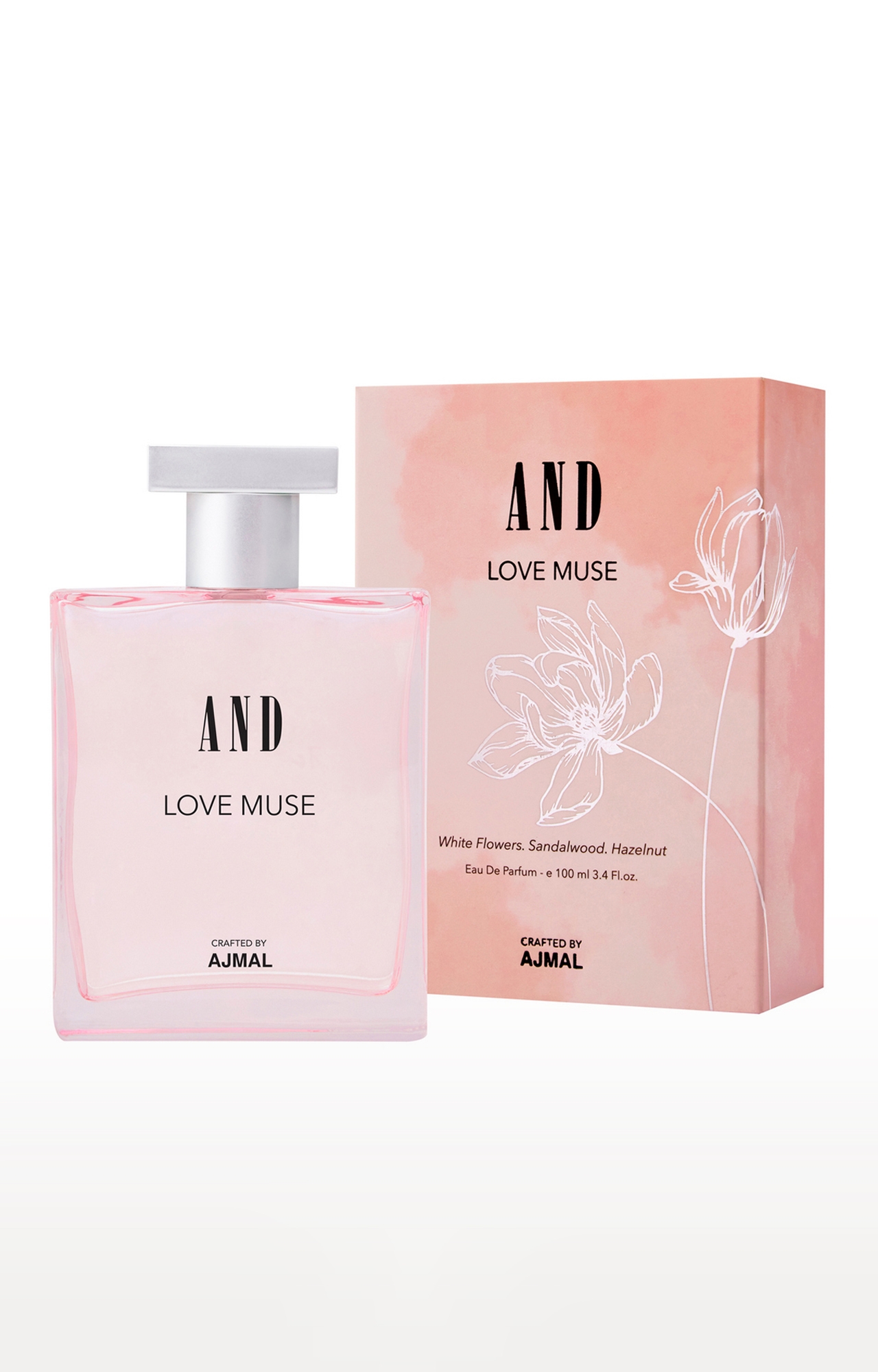 AND Crafted By Ajmal | And Love Muse Eau De Parfum 100Ml For Women Crafted By Ajmal