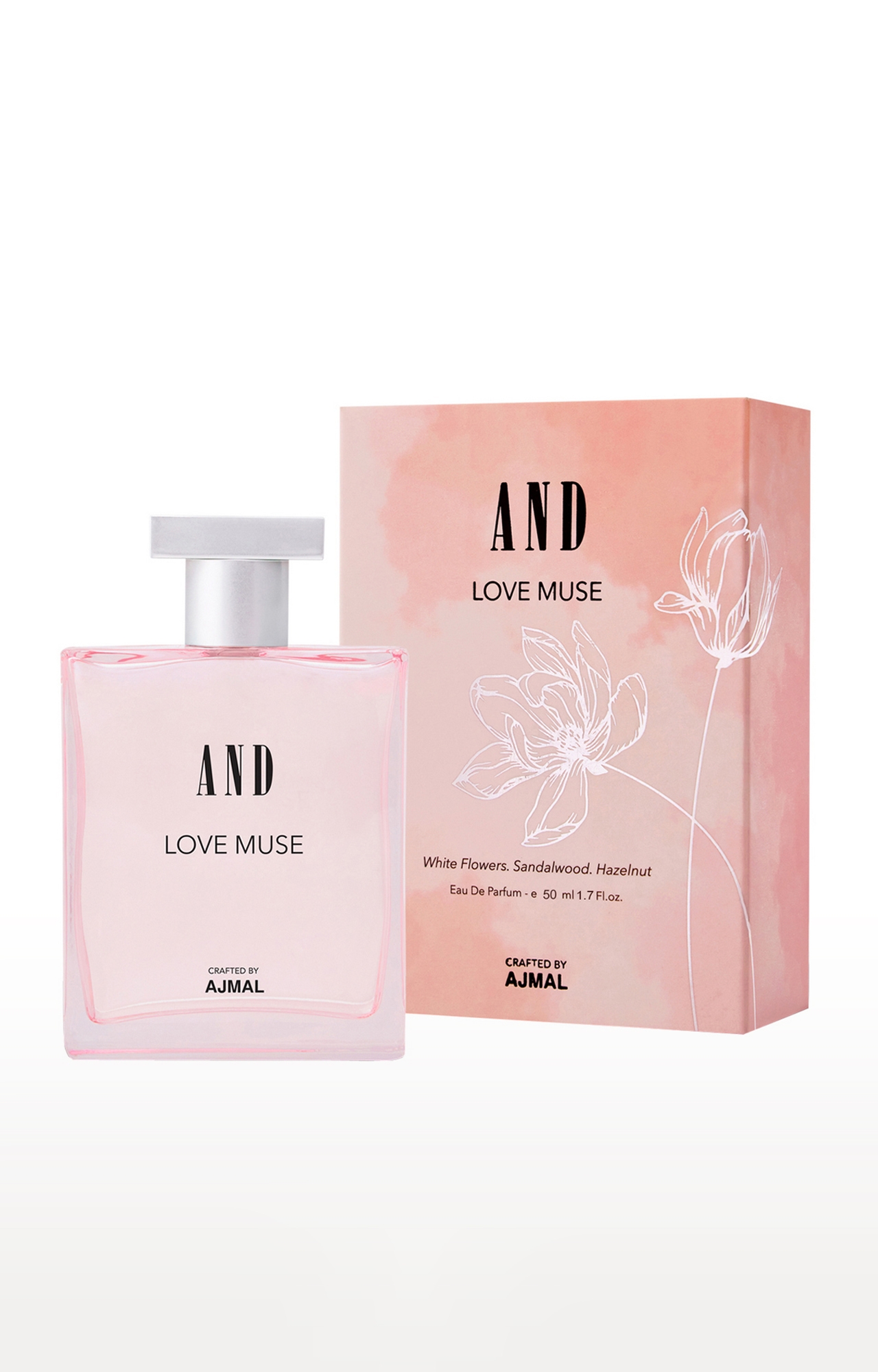 AND Crafted By Ajmal | And Love Muse Eau De Parfum 50Ml For Women Crafted By Ajmal
