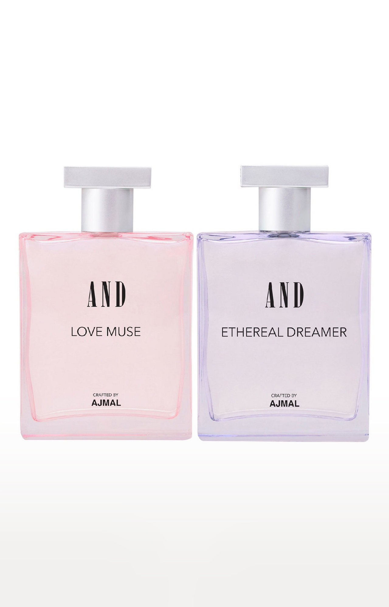 AND Love Muse & Ethereal Dreamer Pack of 2 Eau De Parfum 50ML each for Women Crafted by Ajmal 
