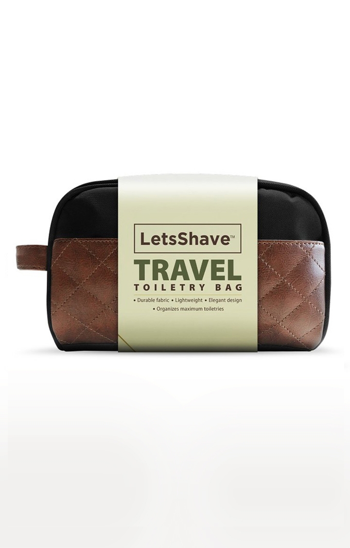 LetsShave | LetsShave Toiletry Bag - Water Resistant - Green