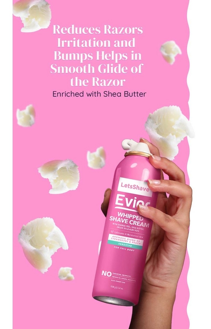 LetsShave Women whipped shave cream - 150 g