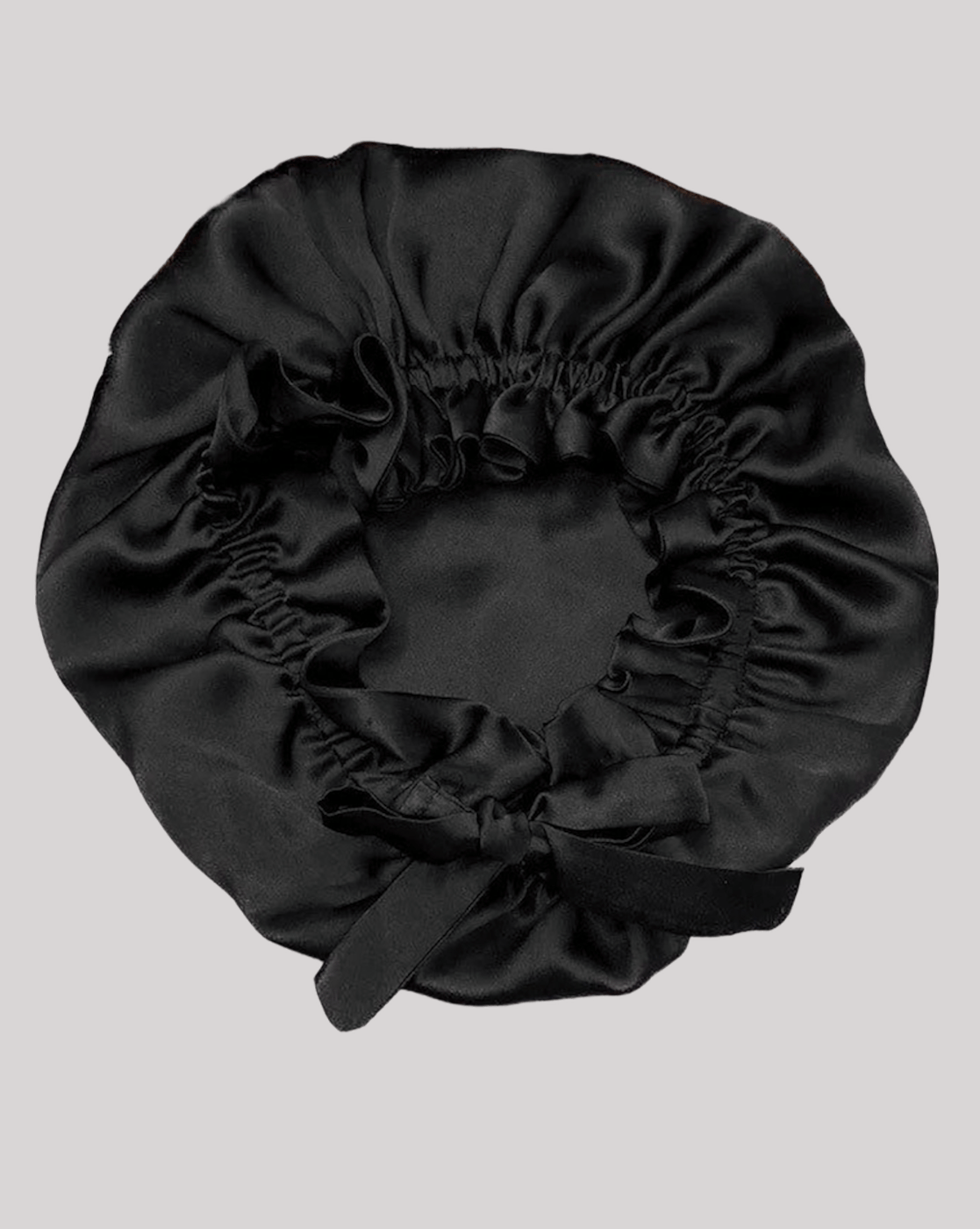 Luxury Hair Bonnet Sleeping Cap Black
