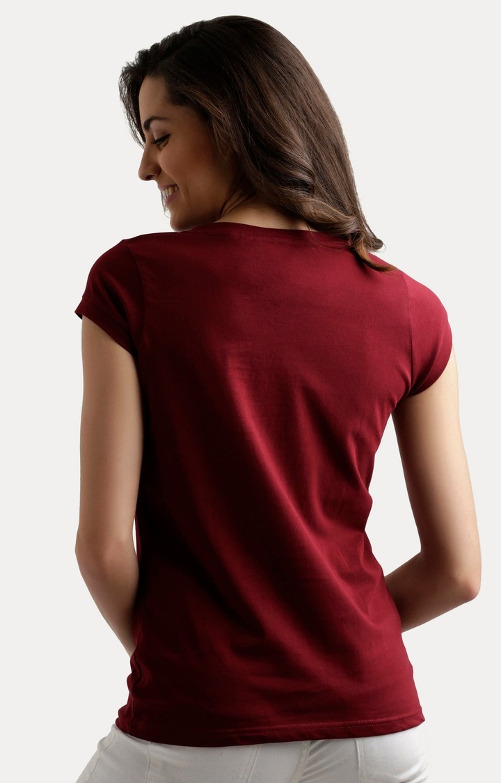 MISS CHASE | Red Solid Blouson Top 3