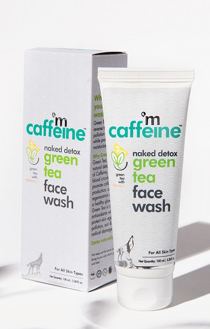 mcaffeine Naked Detox Green Tea Face Wash (100 Ml)