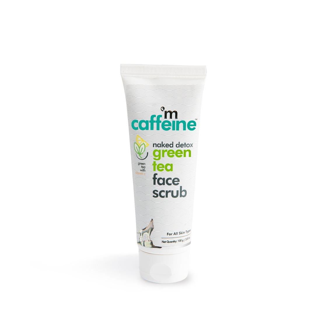 MCaffeine | mcaffeine Naked Detox Green Tea Face Scrub (100 G)