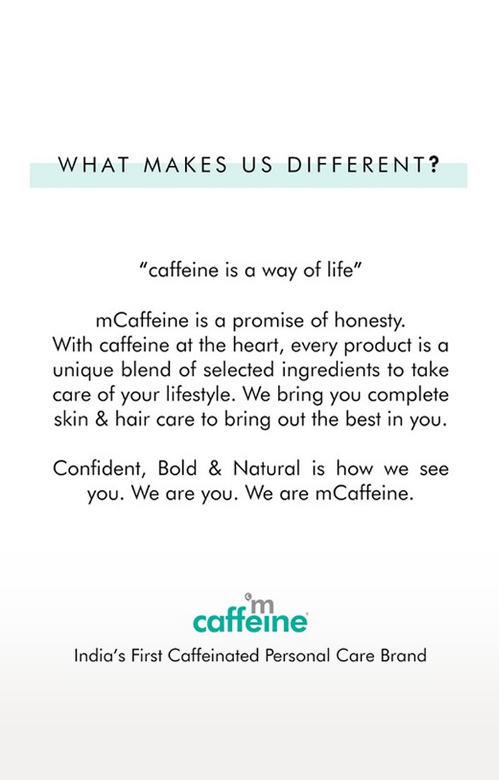 mcaffeine Naked & Raw Coffee Body Polishing Oil (100 Ml)