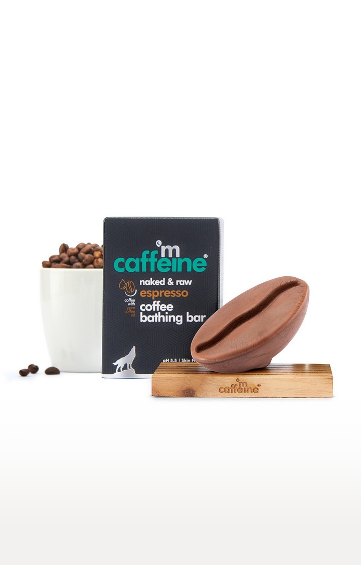MCaffeine | mcaffeine Naked & Raw Espresso Coffee Bathing Bar (100 G)