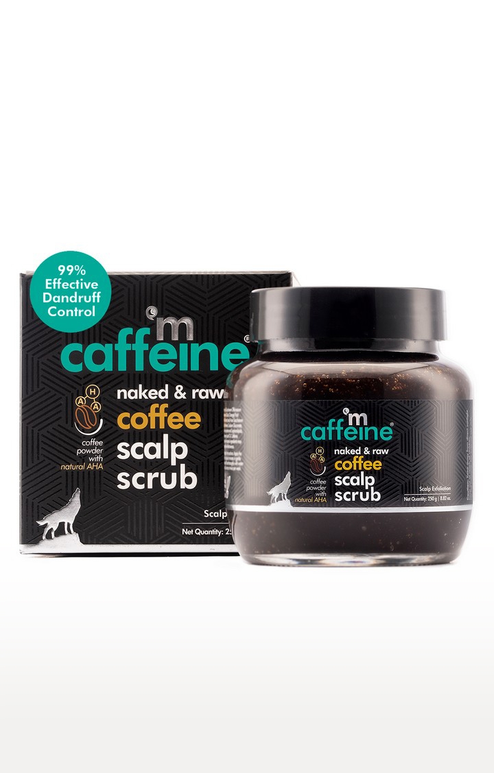 MCaffeine | mcaffeine Naked & Raw Coffee Scalp Scrub (250 Gm)
