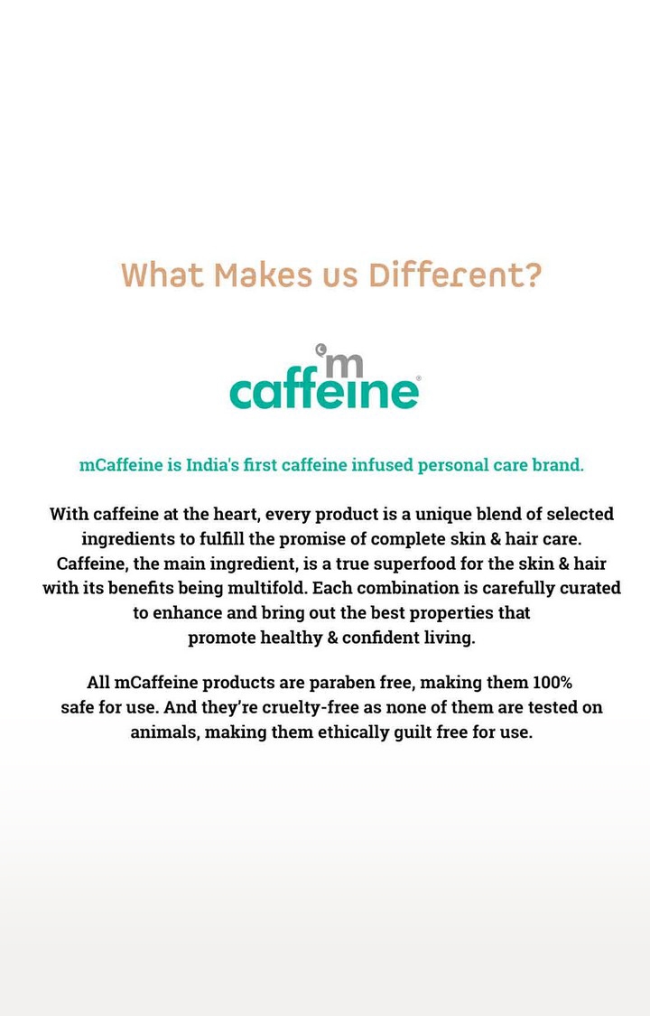 mcaffeine Naked & Raw Cappuccino Coffee Foaming Face Wash (75Ml)
