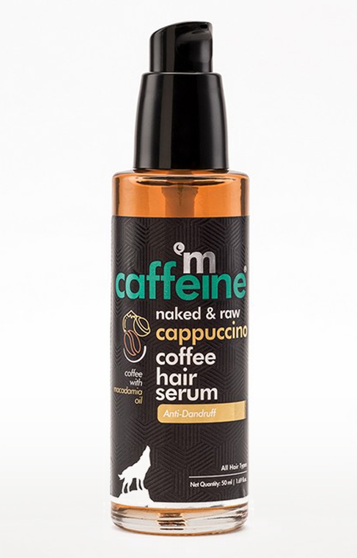 mCaffeine Naked & Raw Cappuccino Coffee Hair Serum (50 ml)
