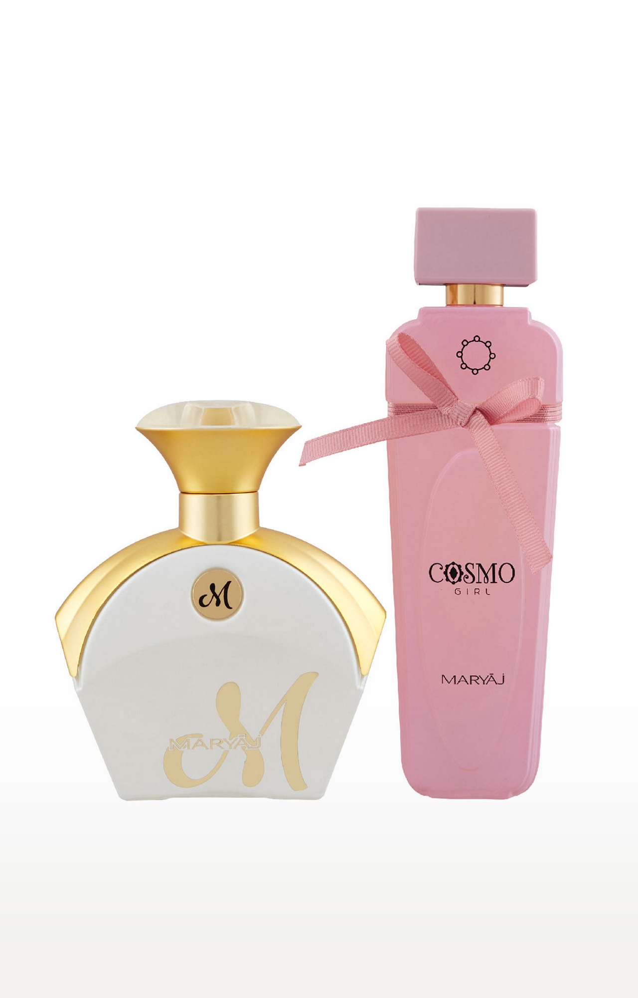 Maryaj M White for Her Eau De Parfum Fruity Perfume 90ml for Women and Maryaj Cosmo Girl Eau De Parfum Perfume 100ml for WoMen