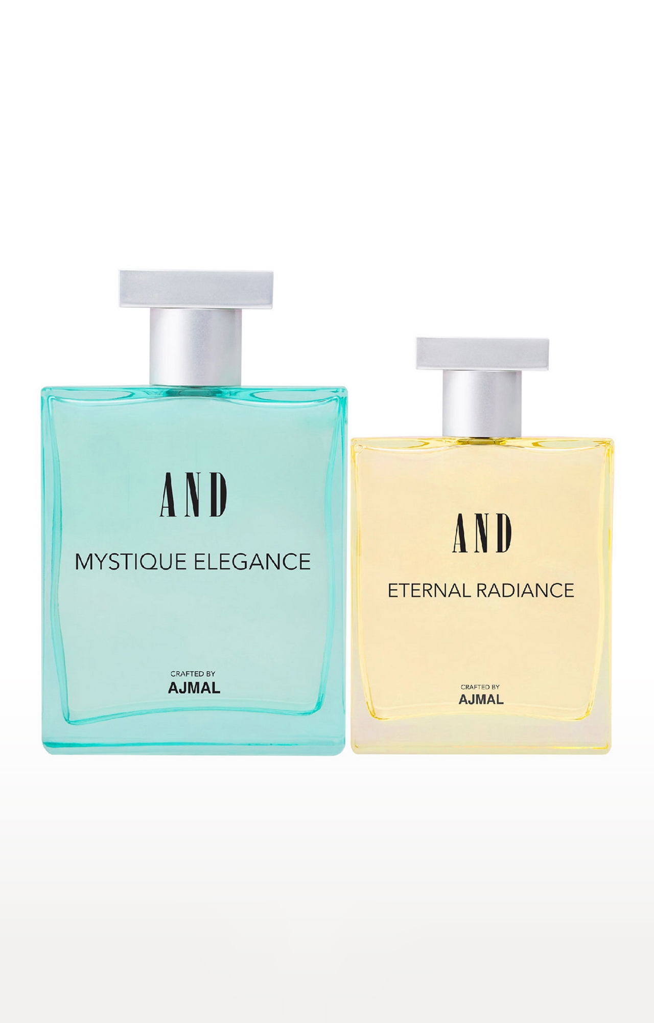 AND Crafted By Ajmal | AND Mystique Elegance 100ML & Eternal Radiance 50ML Pack of 2 Eau De Parfum for Women Crafted by Ajmal 