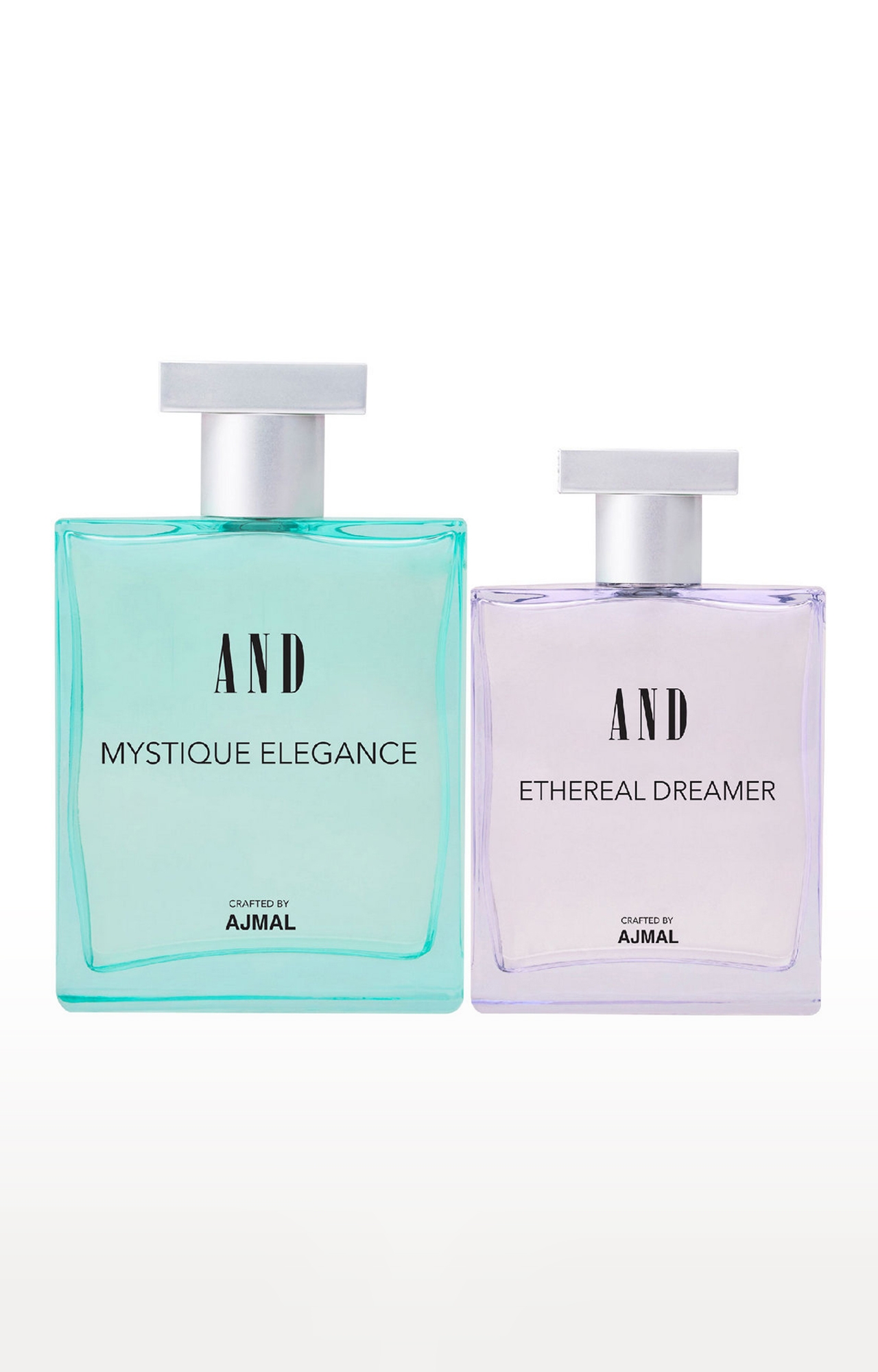 AND Mystique Elegance & Ethereal Dreamer Pack of 2 Eau De Parfum 100ML each for Women Crafted by Ajmal 