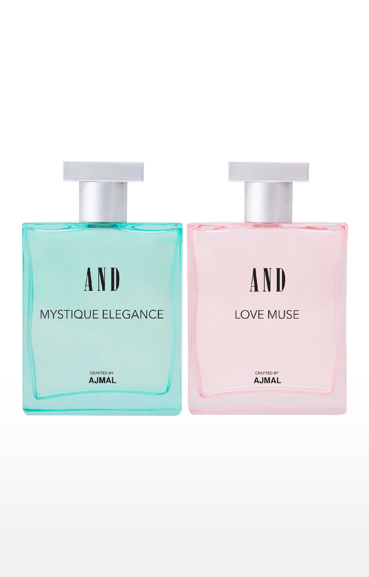 AND Mystique Elegance & Love Muse Pack of 2 Eau De Parfum 50ML each for Women Crafted by Ajmal 