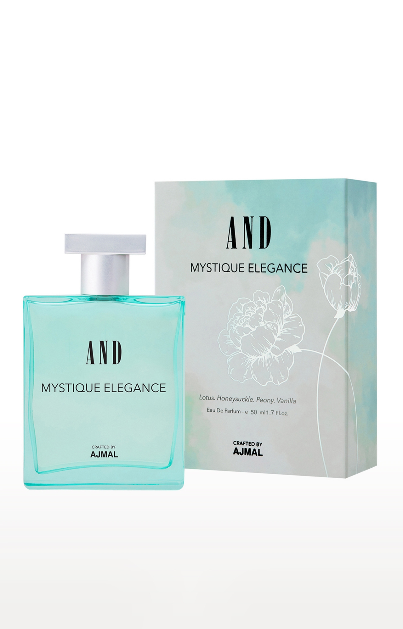 AND Crafted By Ajmal | And Mystique Elegance Eau De Parfum 50Ml For Women Crafted By Ajmal