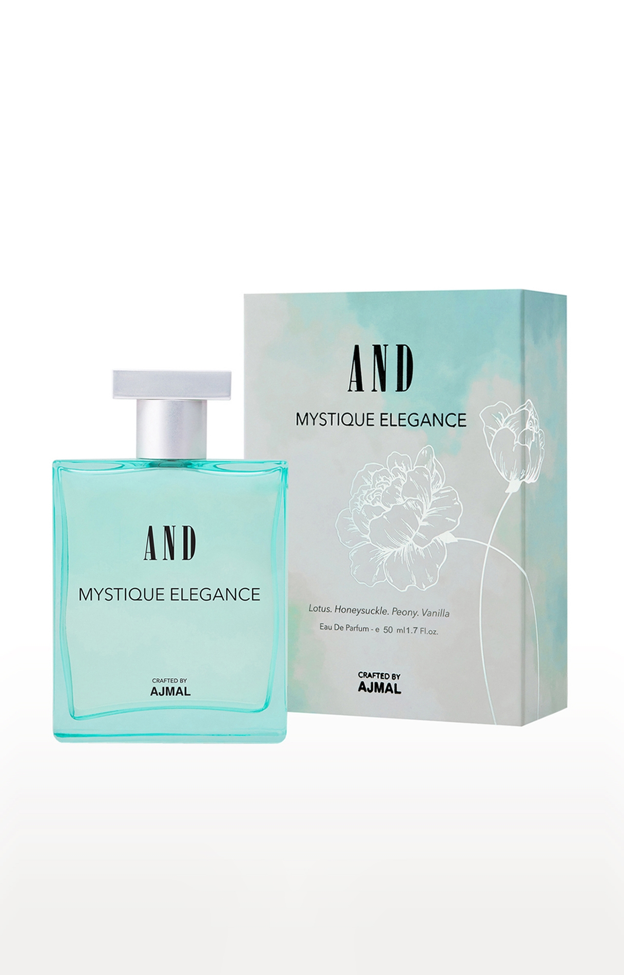 And Mystique Elegance Eau De Parfum 50ML Long Lasting Scent Spray Gift For Women Crafted By Ajmal