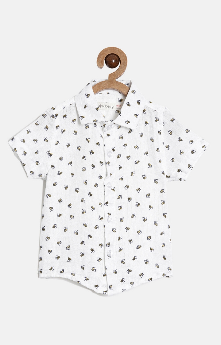 Nuberry | Nuberry Boys 100% Cotton  Printed shirts