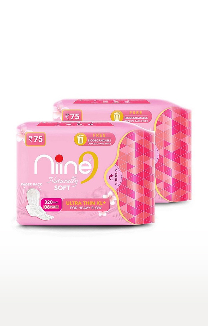 NIINE | Niine Naturally Soft Ultra Thin XL+ Sanitary Napkins