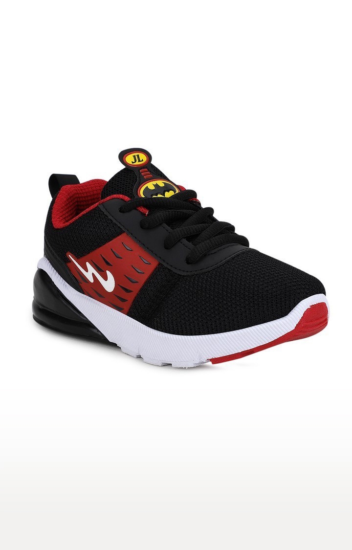 Campus Shoes | Black Nt-455 Running Shoes