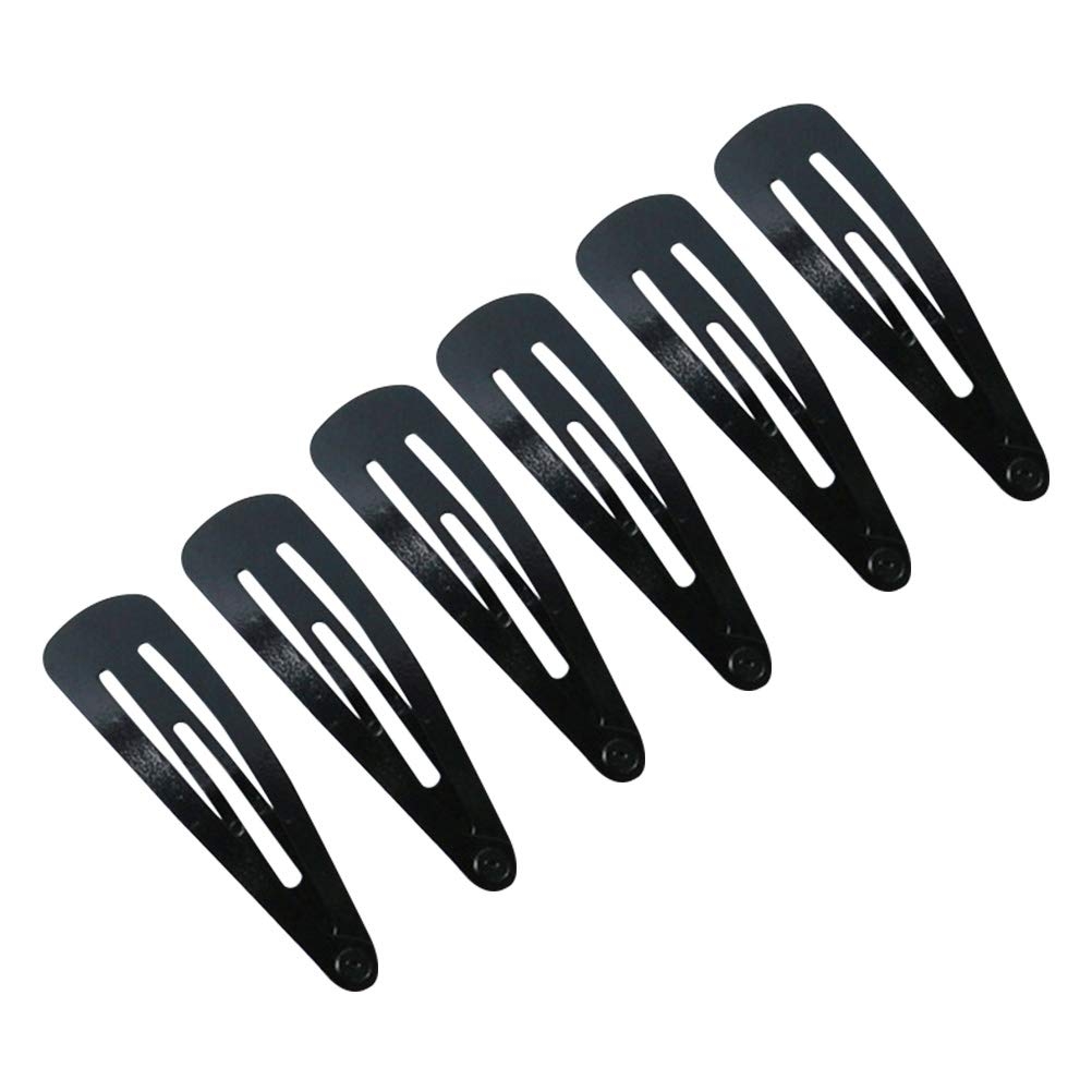 LACE IT | LACE IT 12 Pieces Black Metal Tic Tac Tik Tak Hair Clips Pins for Women & Girls. (SET of 6)