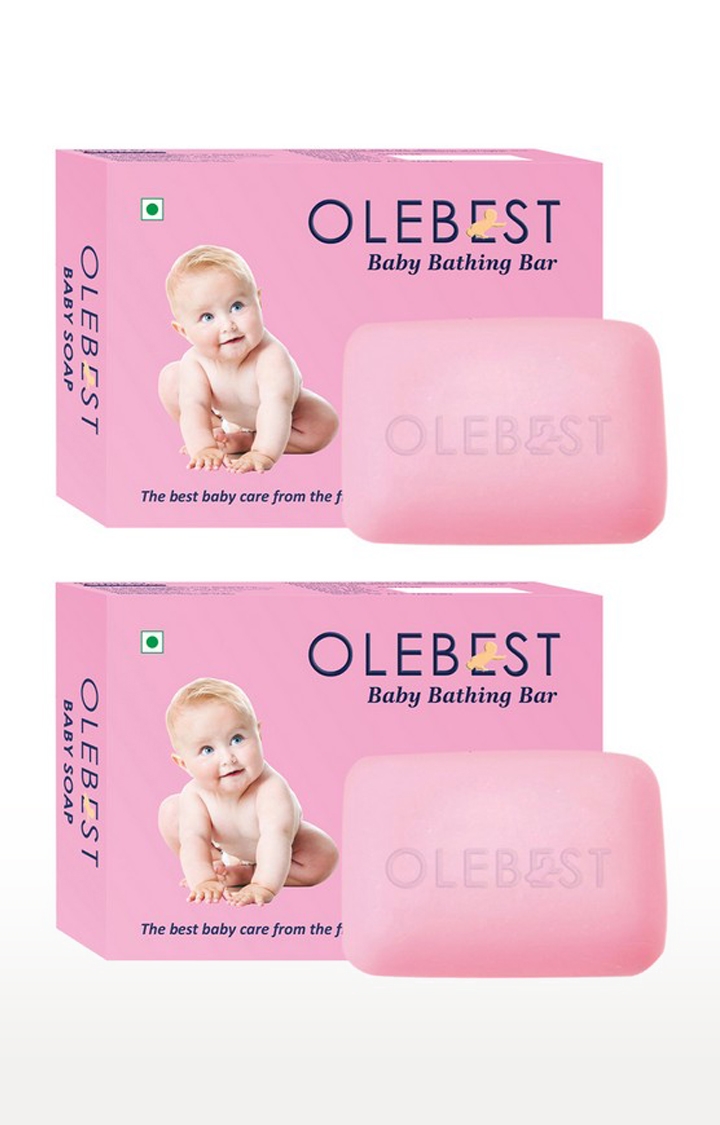 OLEBEST Baby Soap Pack Of 2