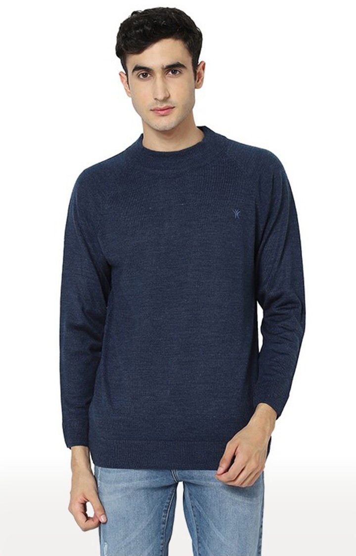 VENITIAN | Blue Melange Sweater