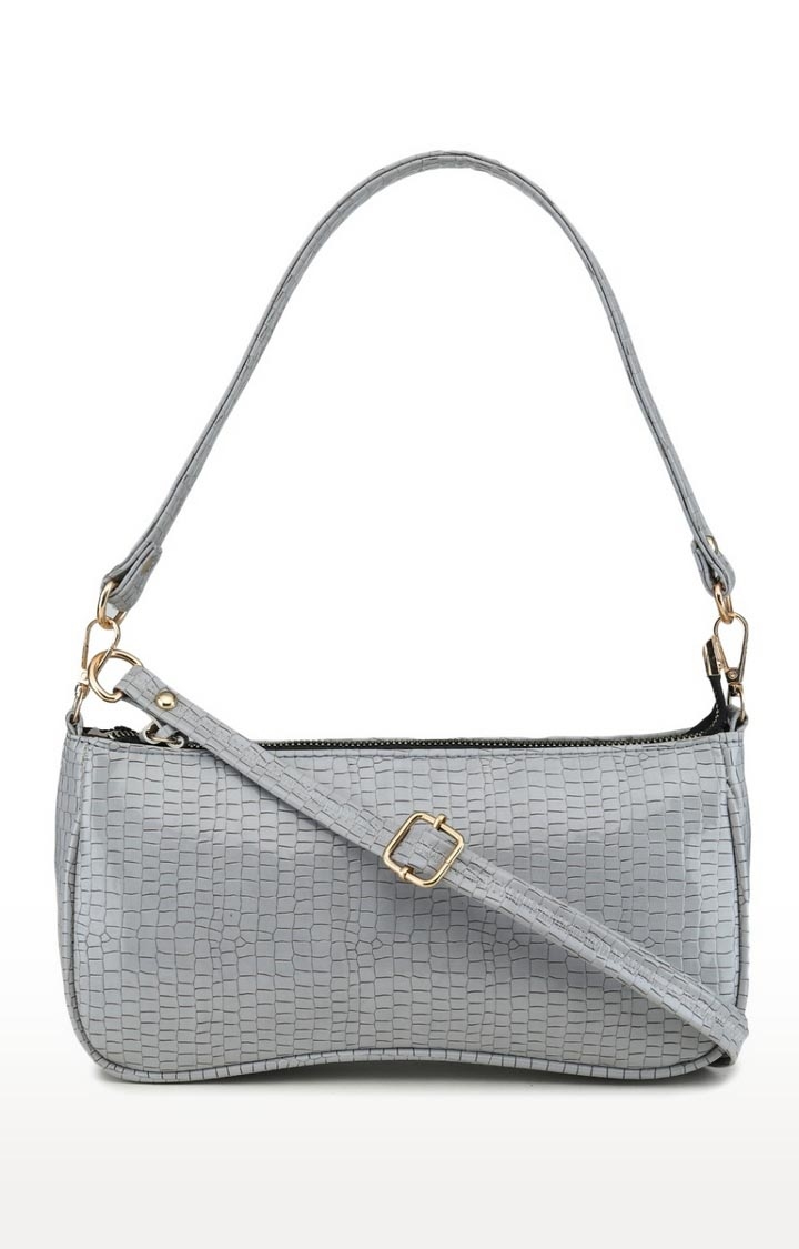 Aliado | Aliado Polyester Grey Colour Sling Bag For Women (P51V1017)