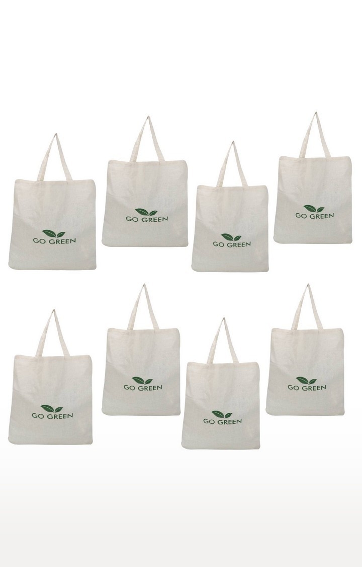 DOUBLE R BAGS | Double R Bags Cotton Reusable Cotton Carry Bag | Eco-Friendly Grocery Shopping/Tote Bag (14.5” X 12.5”) (Pack Of 12)