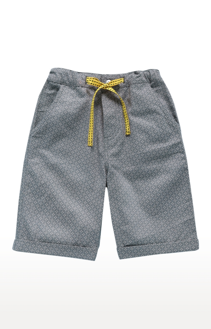 Popsicles Clothing | Popsicles Smoked Shorts Regular Fit For Boys - Grey