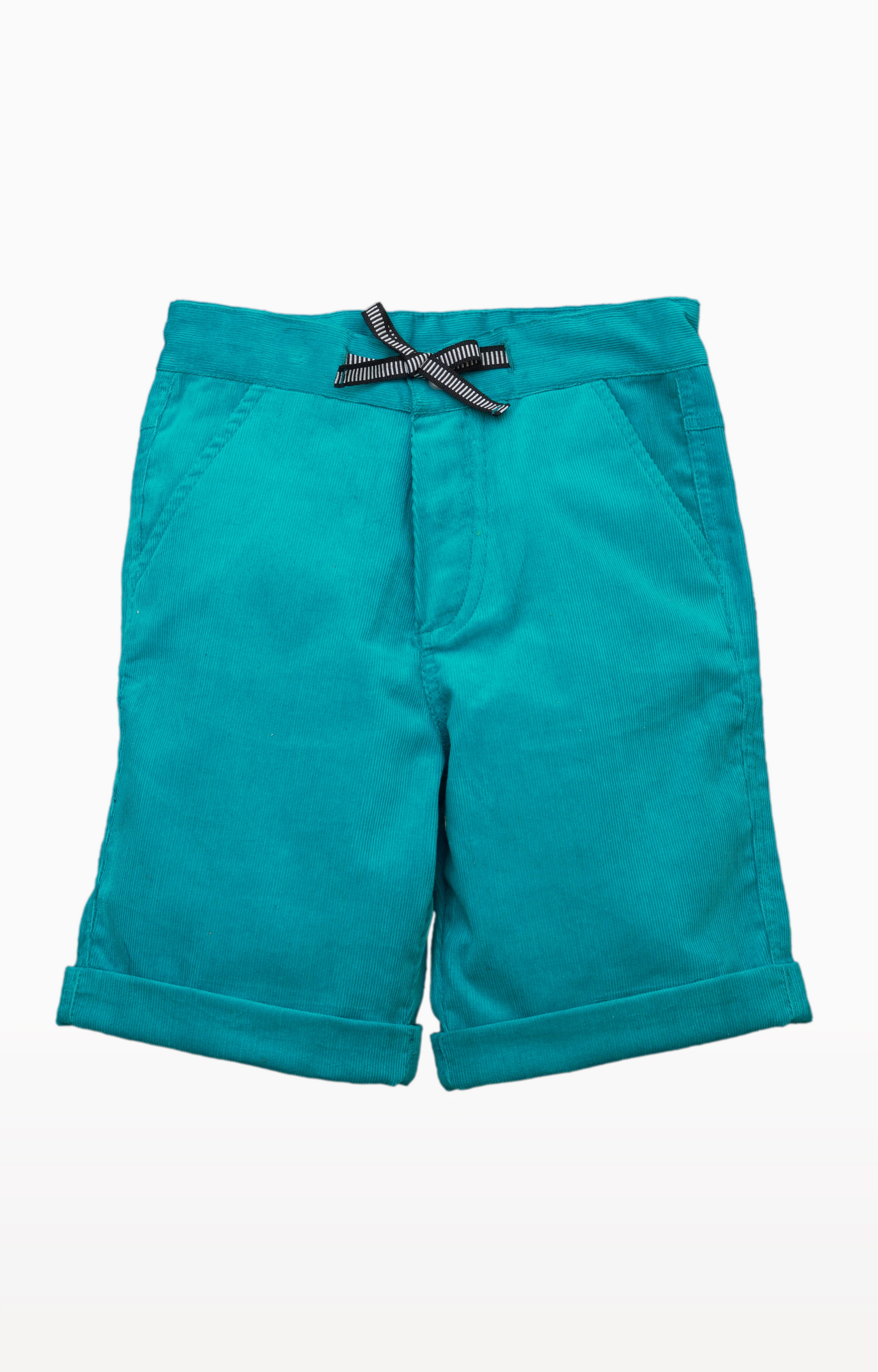 Popsicles Clothing | Popsicles Teal Shorts Regular Fit For Boys