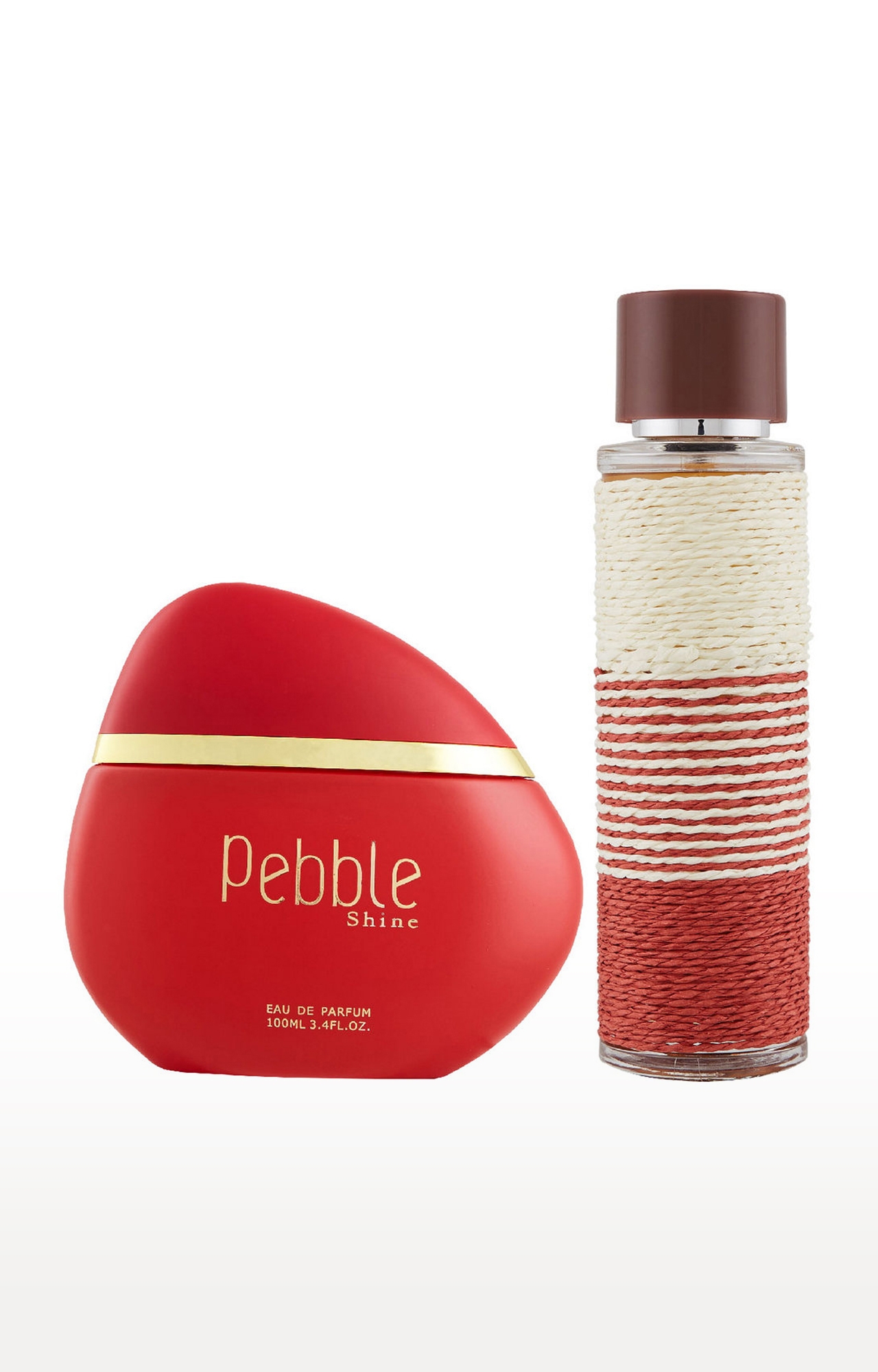 Maryaj Pebble Shine Eau De Parfum Fruity Perfume 100ml for Women and Maryaj Deuce Homme Eau De Parfum Perfume 100ml for Men