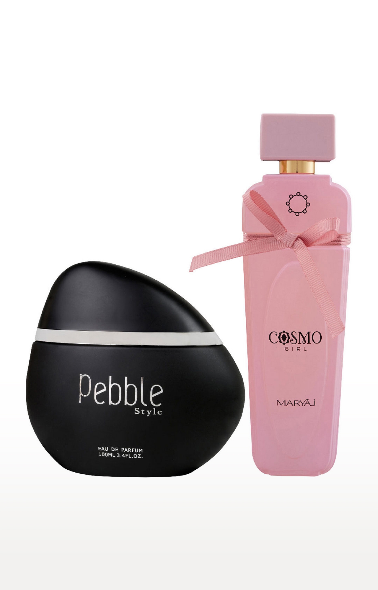Maryaj Pebble Style Eau De Parfum Perfume 100ml for Men and Maryaj Cosmo Girl Eau De Parfum Perfume 100ml for WoMen