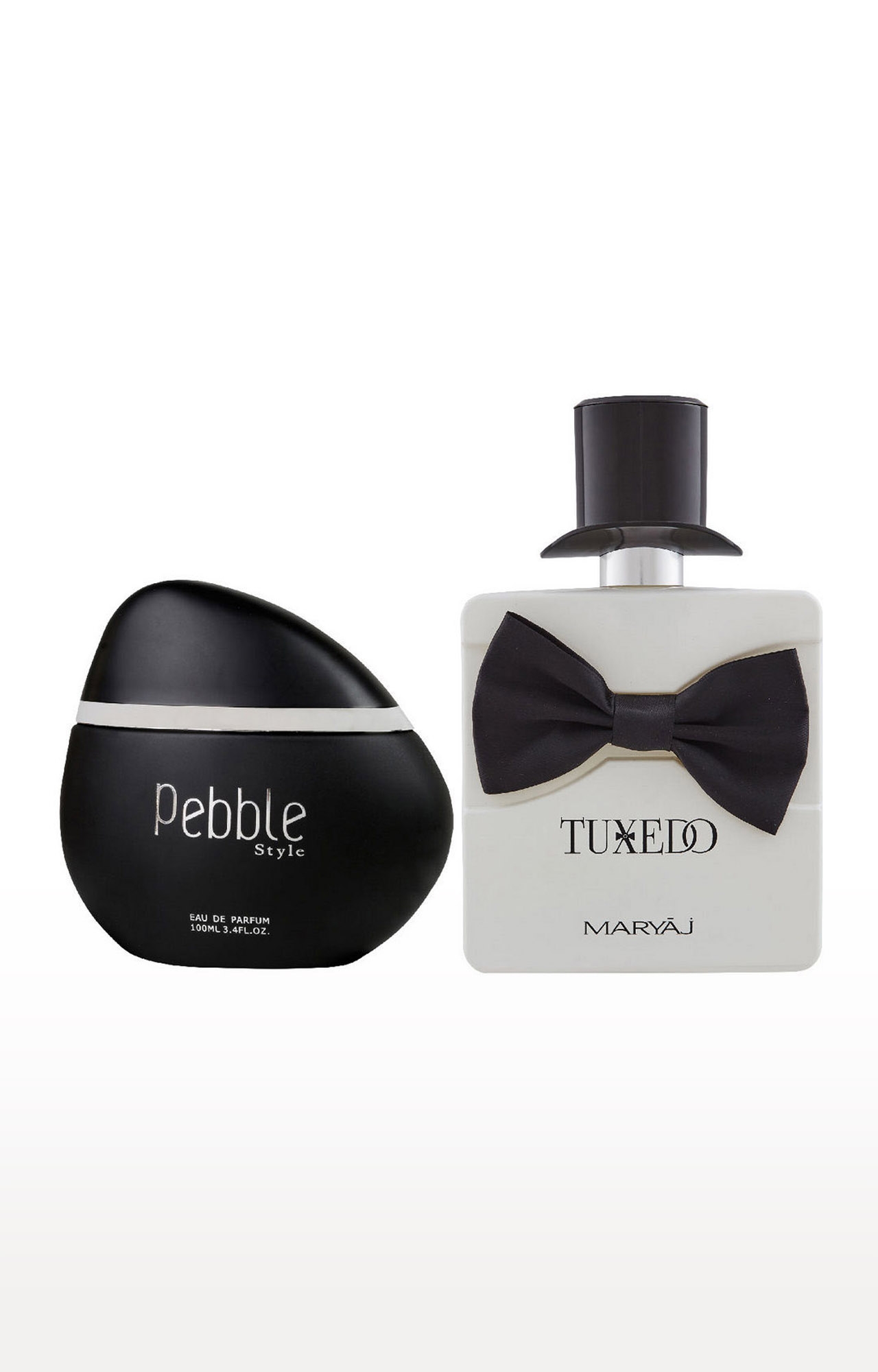 Maryaj Pebble Style Eau De Parfum Perfume 100ml for Men and Maryaj Tuxedo Eau De Parfum Perfume 100ml for Men