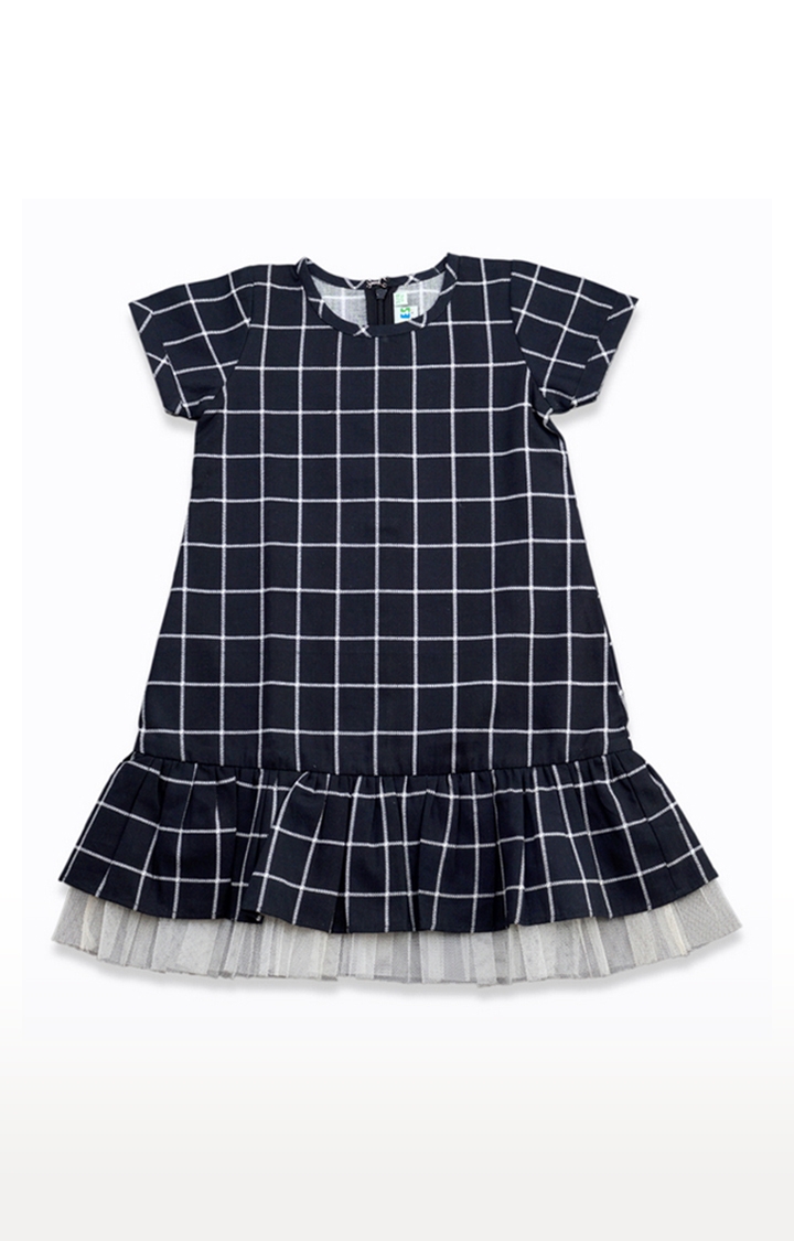 Popsicles Clothing | Popsicles Midnight Dress Regular Fit Dress For Girl (Black)