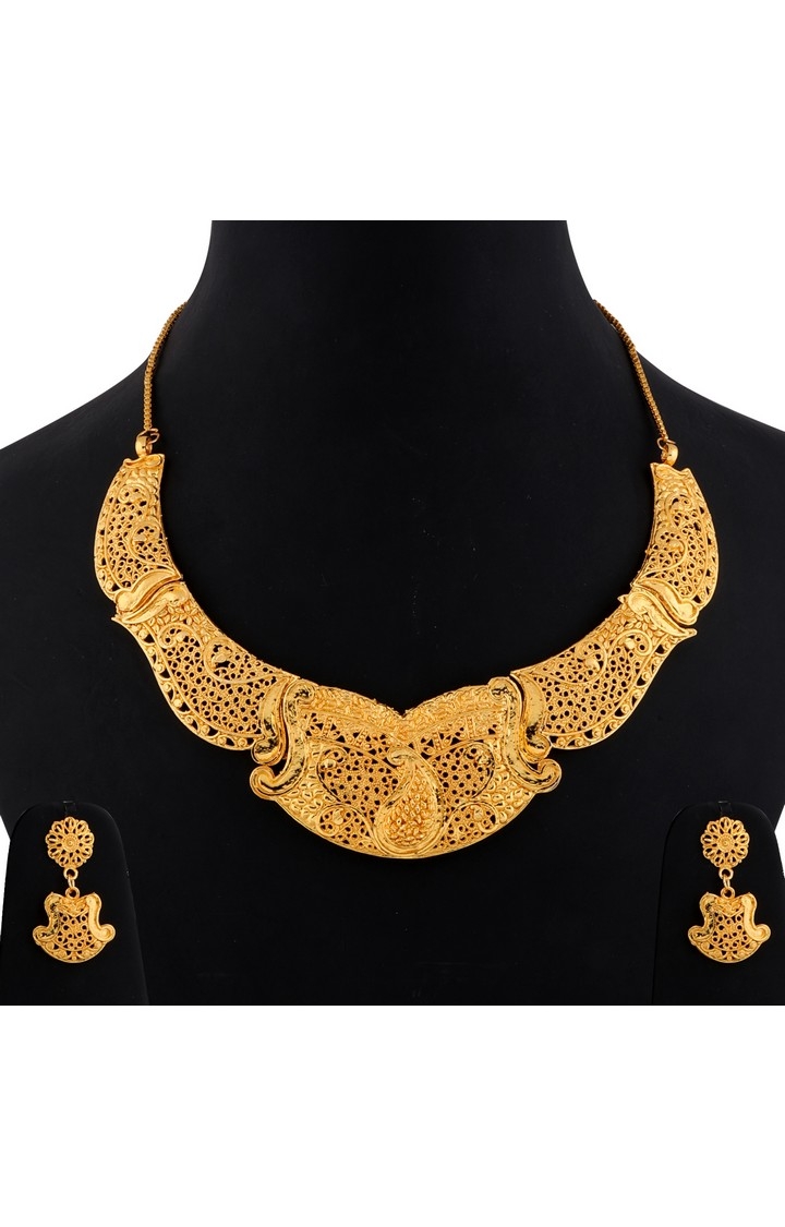 Paola Jewels | Paola Attractive Gold Plated Traditional Jewellery Set For women girl