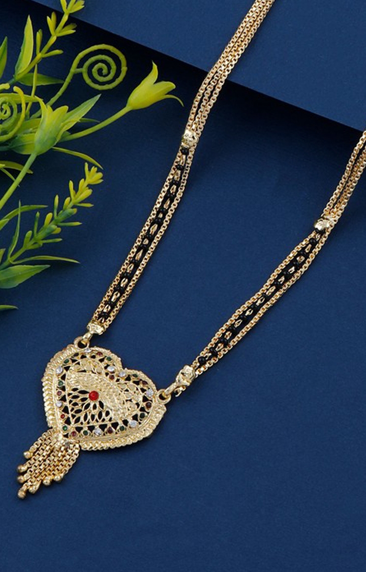 Paola Jewels | Paola Amazing Gold Plated Necklace Jewellery Mangalsutra For Women Jewellery