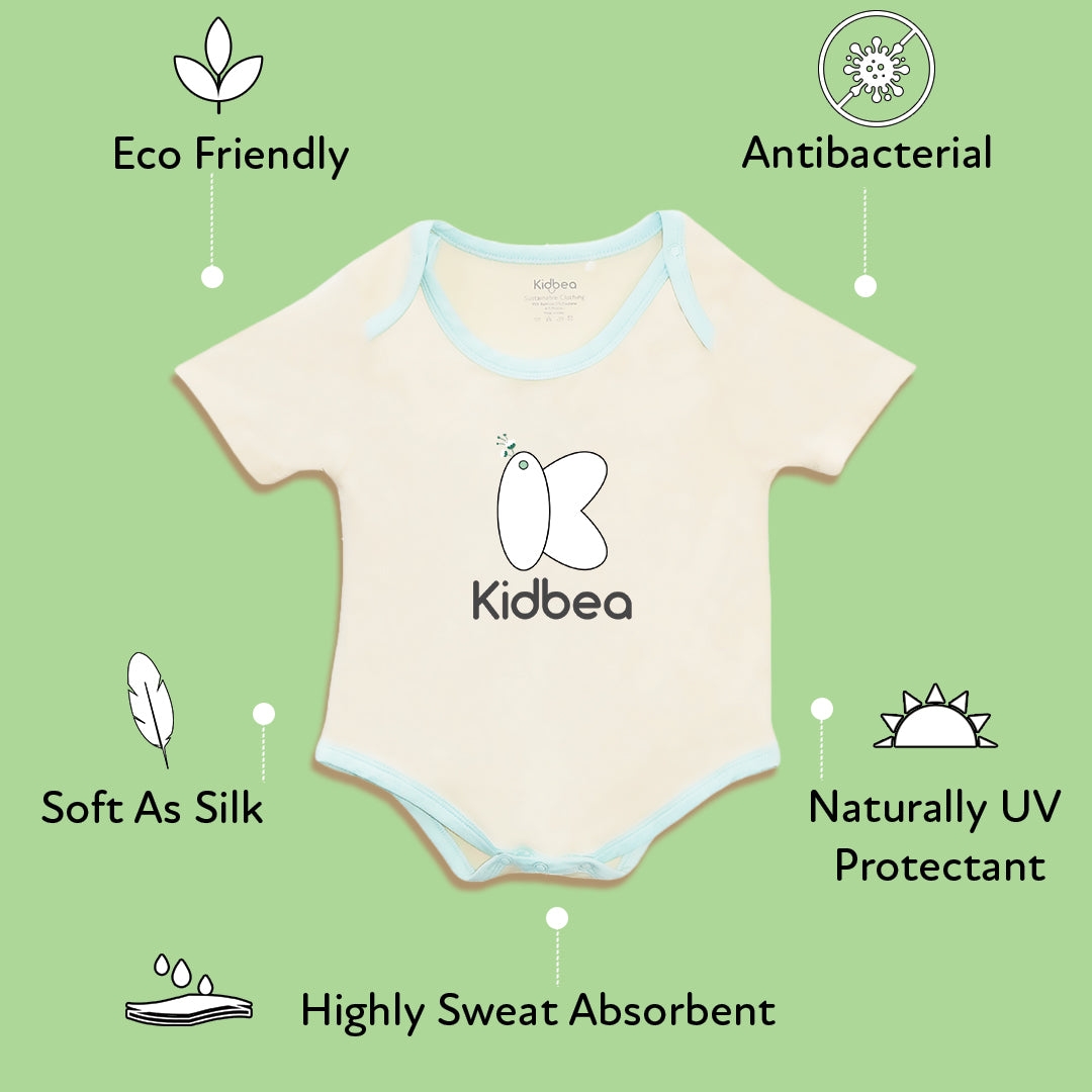 Kidbea Bamboo Soft Fabric onesies/Onesie For Baby Boys-Wrap Monkey