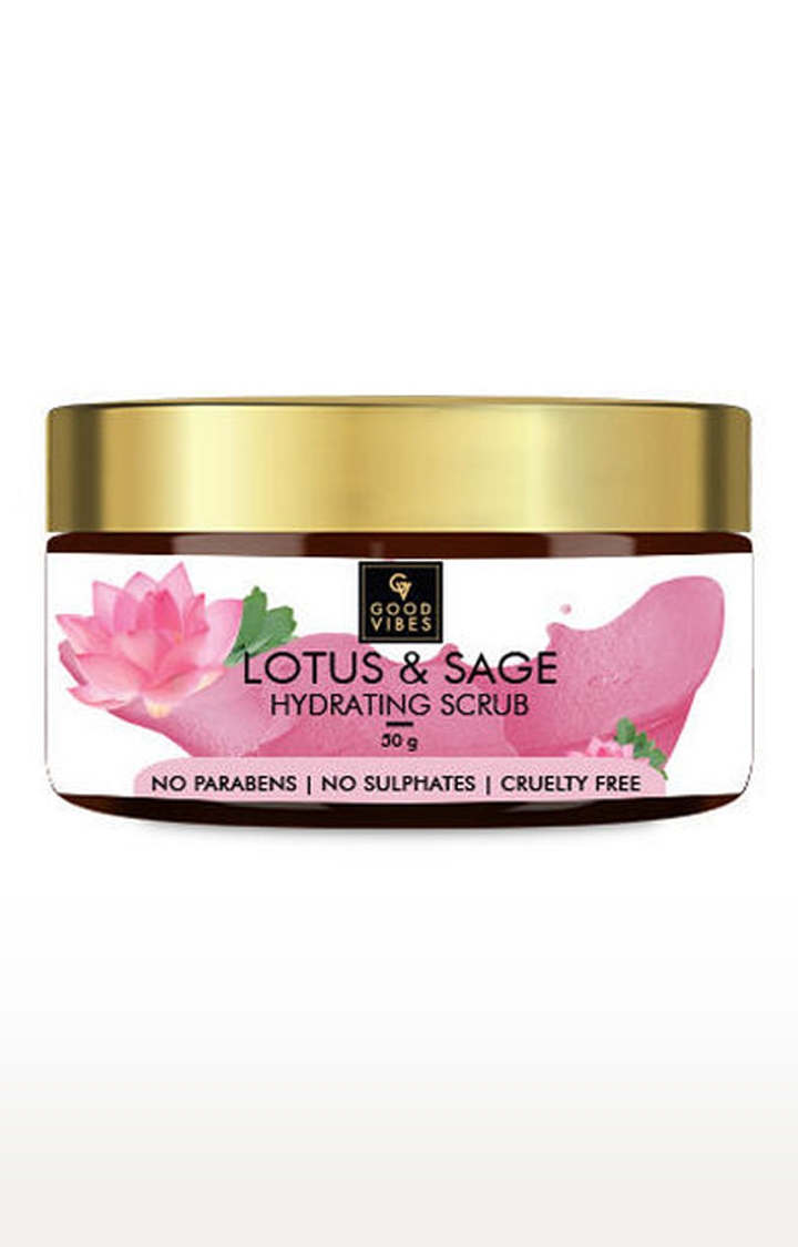 Good Vibes | Good Vibes Hydrating Face Scrub - Lotus & Sage (50 g)